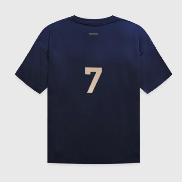 Essentials Fear of God 7 T Shirt Marineblau (2)