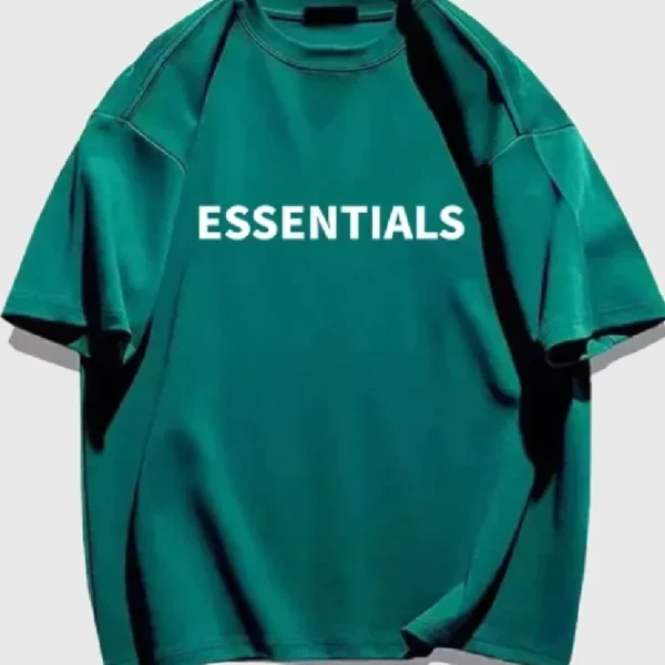 Essentials Fear of God T Shirt Grün (1)
