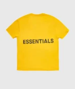 Fear of God Essentials Boxy Grafik T Shirt Gelb (2)
