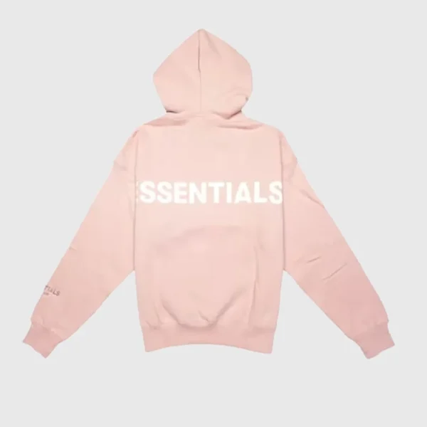 Fear of God Essentials Pinker 3M Logo Pullover Hoodie (2)