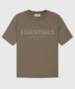 Fear of God Essentials T Shirt Braun (2)
